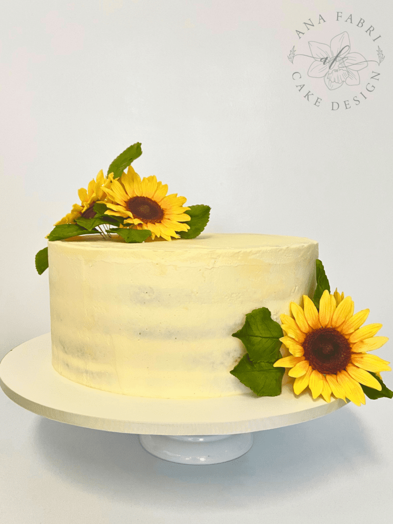 Bolo Buttercream Girasol